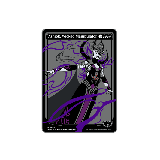 Magic: The Gathering - Ashiok, Wicked Manipulator AR Pin Pinfinity - Augmented Reality Collectible Pins