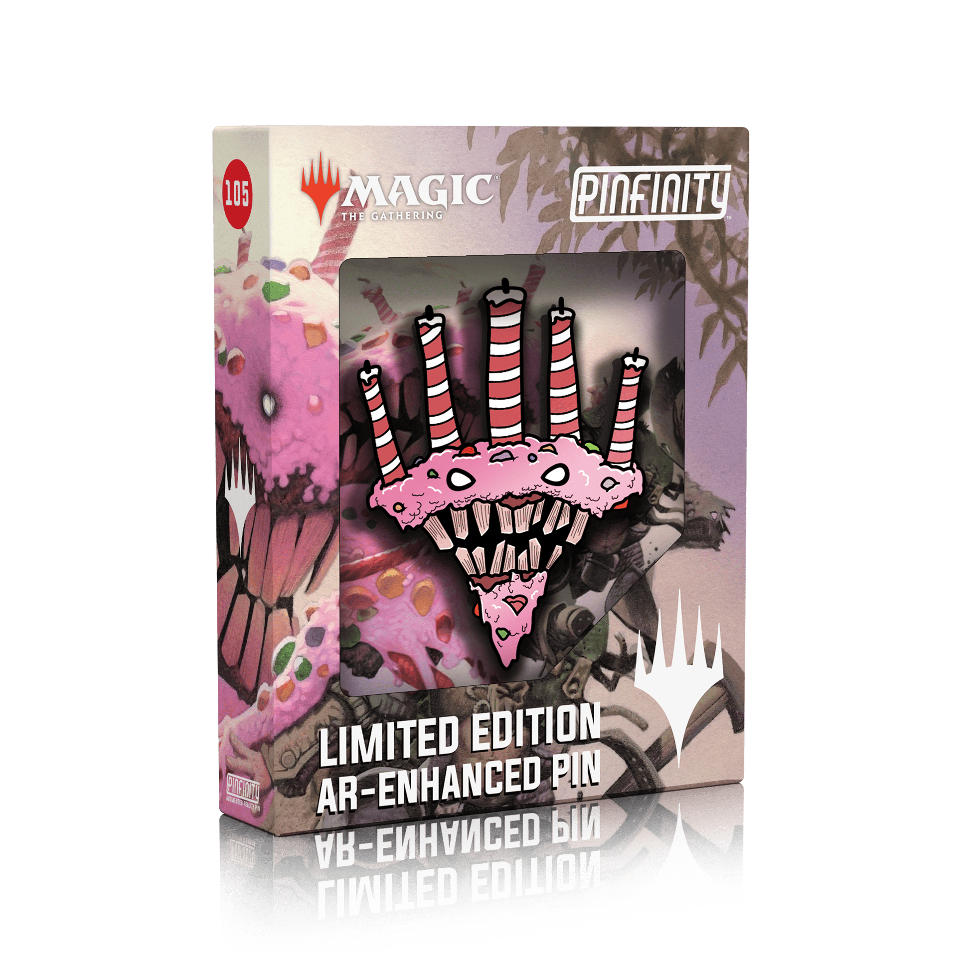 Magic: The Gathering - Devouring Sugarmaw Planeswalker Symbol Pin Pinfinity - Augmented Reality Collectible Pins