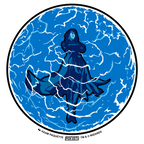 Magic: the Gathering - Force of Negation 3” AR Sticker