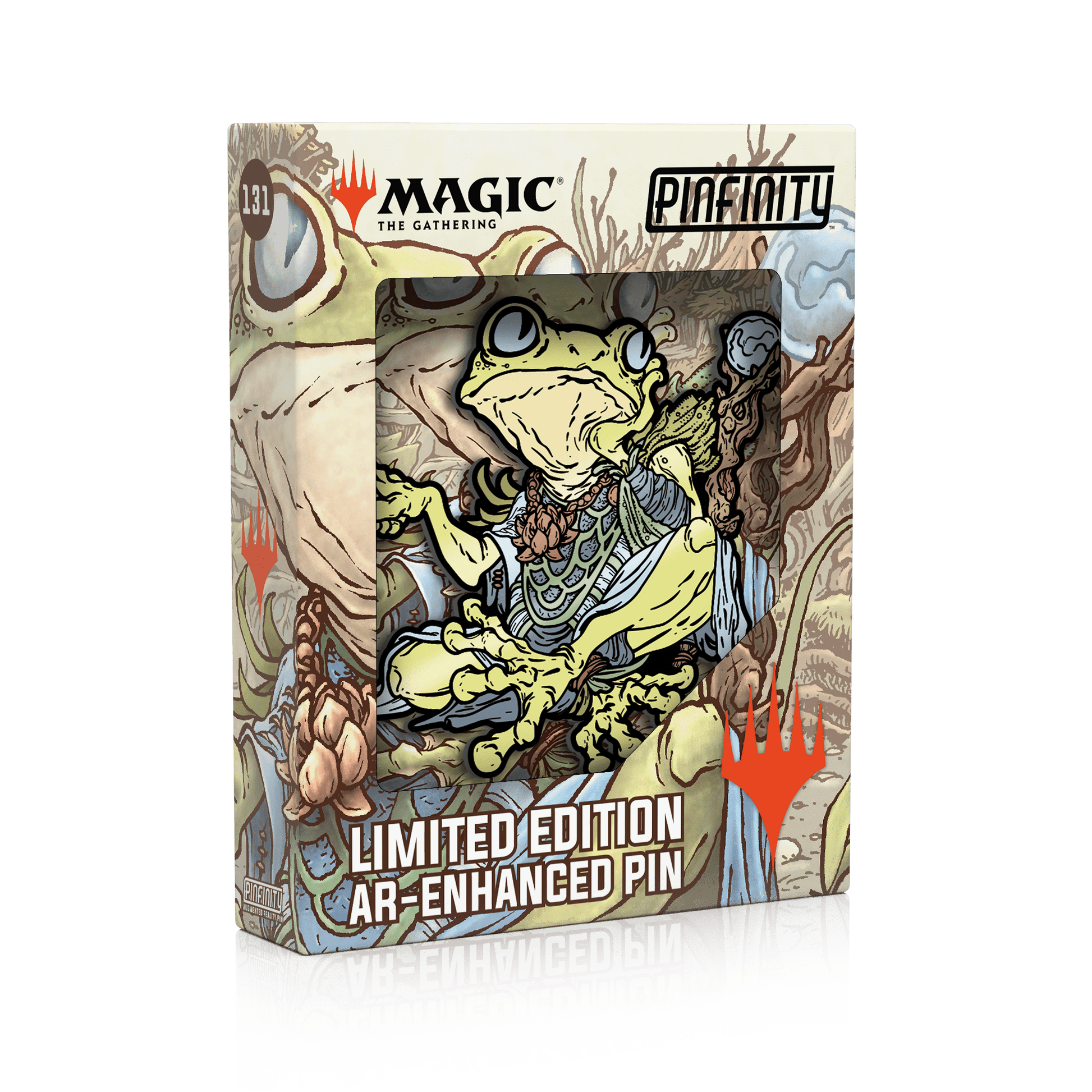 Magic: The Gathering - Helga, Skittish Seer AR Pin Pinfinity - Augmented Reality Collectible Pins