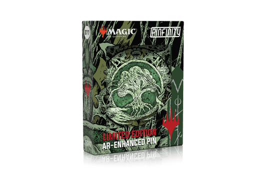 Magic: The Gathering - Infect Forest Pin Pinfinity - Augmented Reality Collectible Pins
