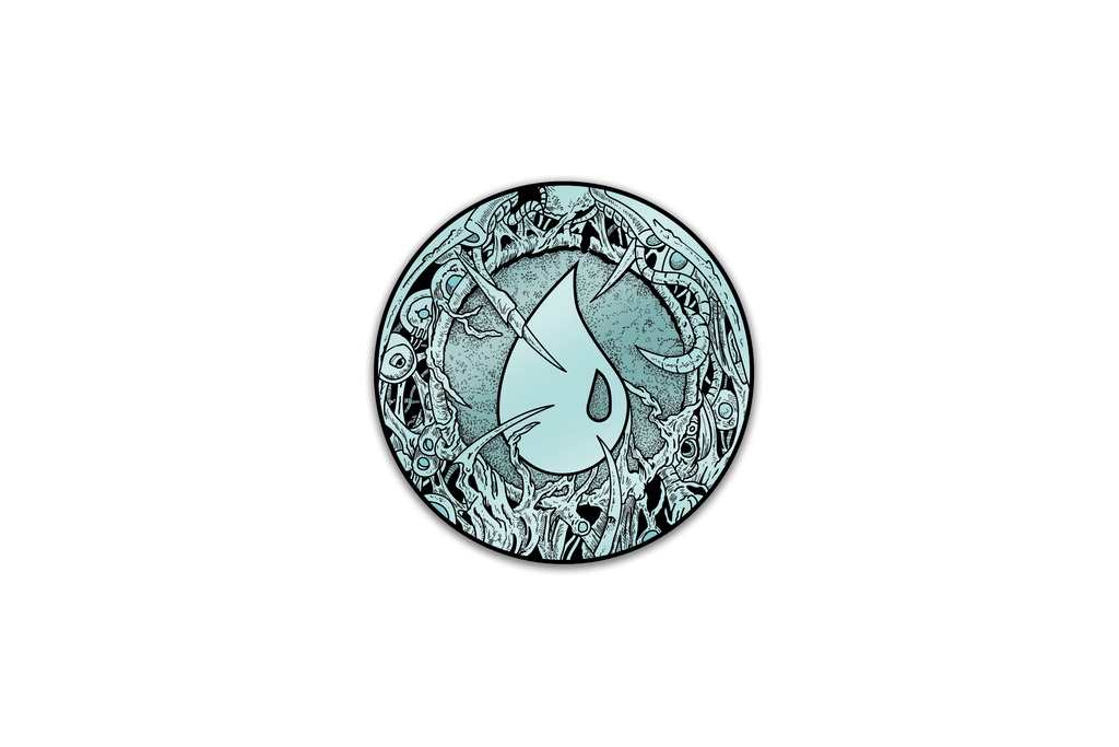 Magic: The Gathering - Infect Island Pin - Out of Play