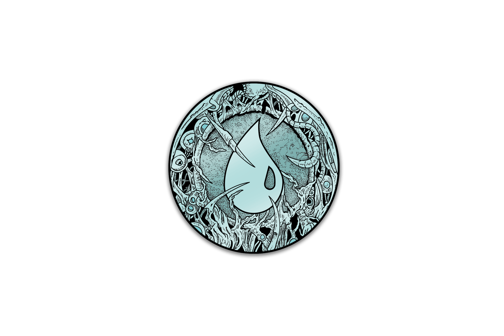 Magic: The Gathering - Infect Island Pin Pinfinity - Augmented Reality Collectible Pins