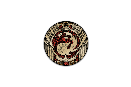 Magic: The Gathering - Infect Mountain Pin Pinfinity - Augmented Reality Collectible Pins