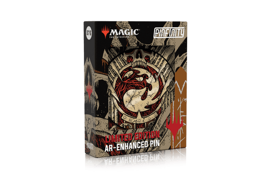 Magic: The Gathering - Infect Mountain Pin Pinfinity - Augmented Reality Collectible Pins