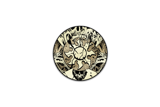 Magic: The Gathering - Infect Plains Pin Pinfinity - Augmented Reality Collectible Pins
