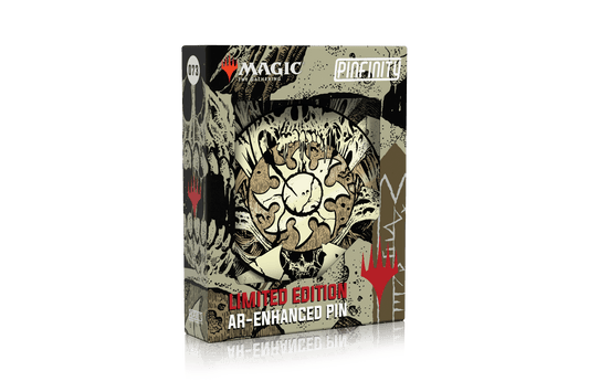 Magic: The Gathering - Infect Plains Pin Pinfinity - Augmented Reality Collectible Pins