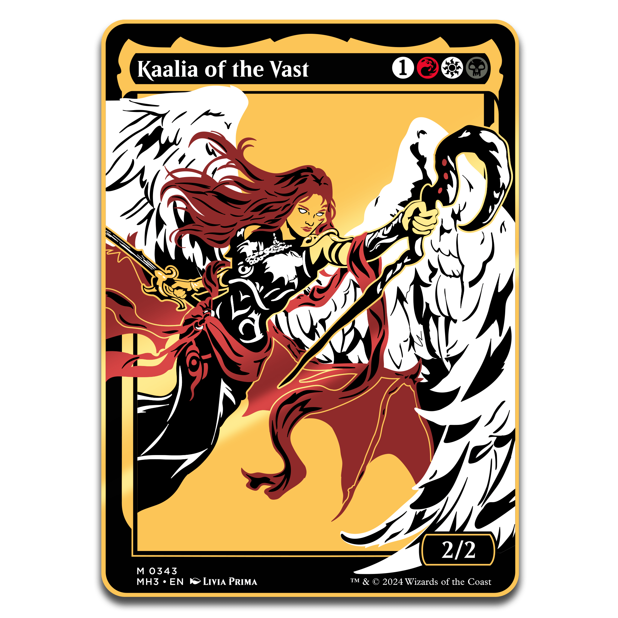 Magic: The Gathering - Kaalia of the Vast Commander Token