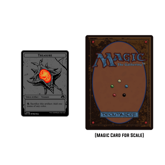 Magic: The Gathering - Members Exclusive MH3 Treasure Token Pinfinity - Augmented Reality Collectible Pins