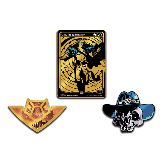 Magic: The Gathering - Outlaws of Thunder Junction Pin Set Pinfinity - Augmented Reality Collectible Pins