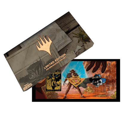 Magic: The Gathering - Outlaws of Thunder Junction Pin Set Pinfinity - Augmented Reality Collectible Pins