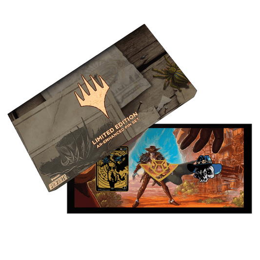 Magic: The Gathering - Outlaws of Thunder Junction Pin Set Pinfinity - Augmented Reality Collectible Pins