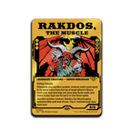 Magic: The Gathering - Rakdos, The Muscle AR Pin - Out of Play