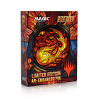 Magic: the Gathering - Stained Glass Mountain Pin - Out of Play