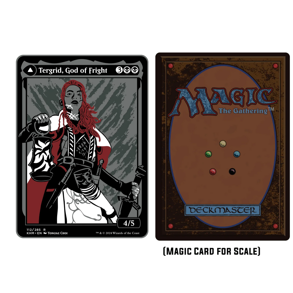 Magic: The Gathering - Tegrid God of Fright Commander Token (Double Sided) - Out of Play