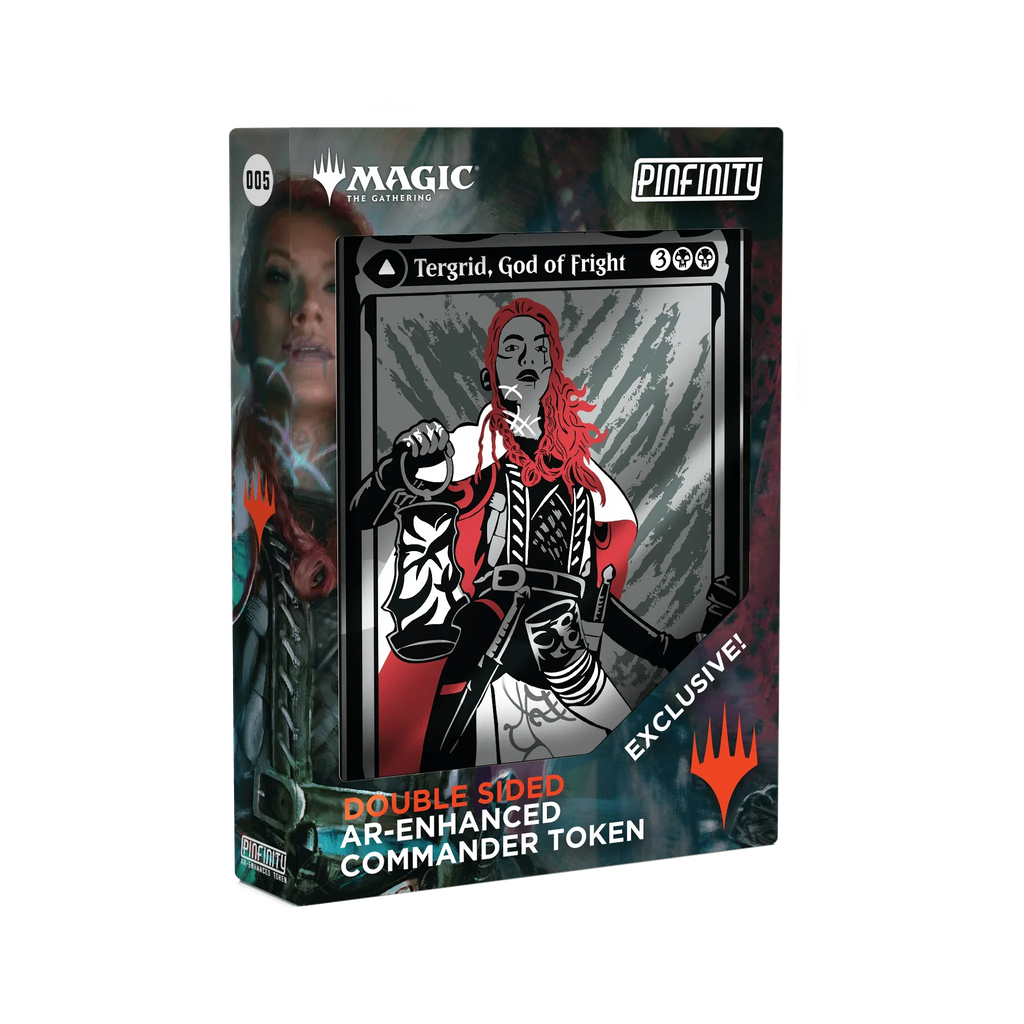 Magic: The Gathering - Tegrid God of Fright Commander Token (Double Sided) - Out of Play