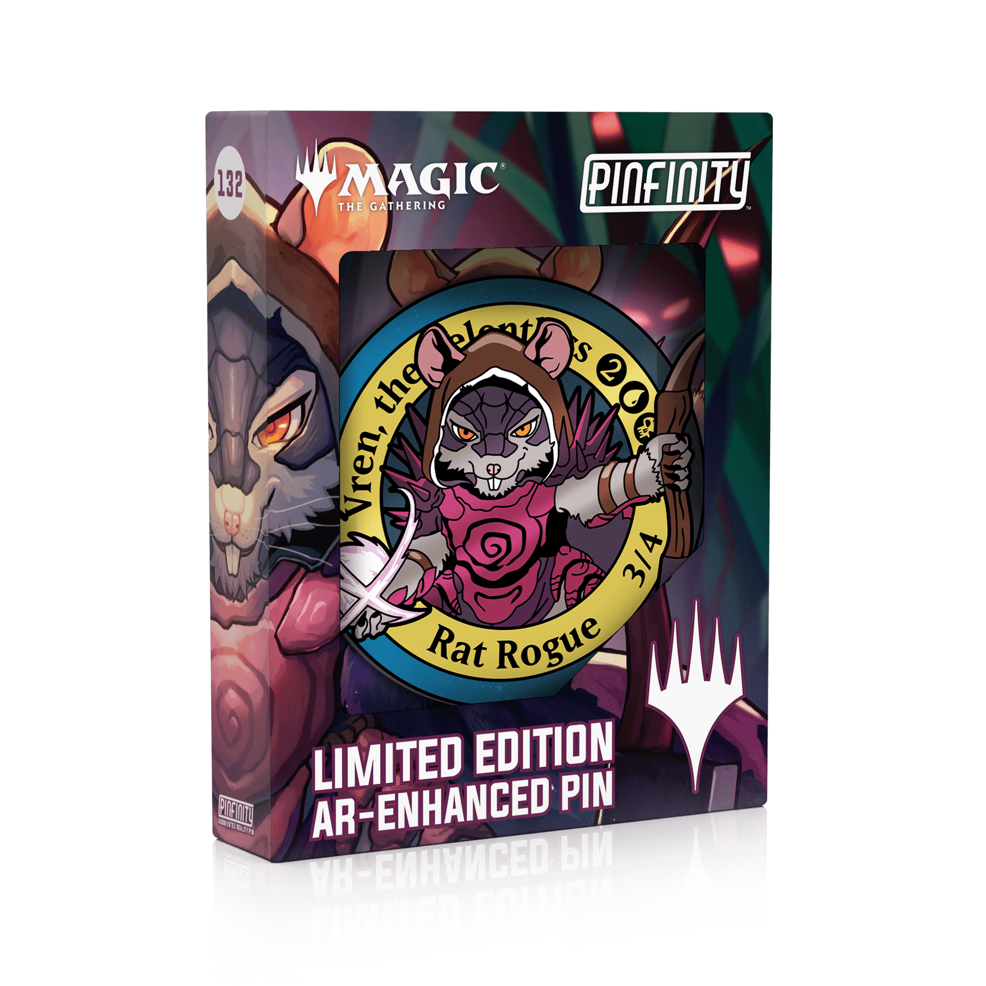 Magic: The Gathering - Vren, the Relentless AR Pin Pinfinity - Augmented Reality Collectible Pins