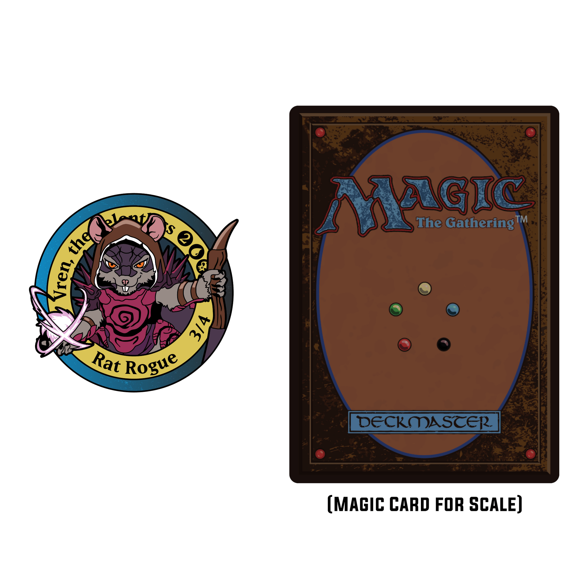 Magic: The Gathering - Vren, the Relentless AR Pin Pinfinity - Augmented Reality Collectible Pins