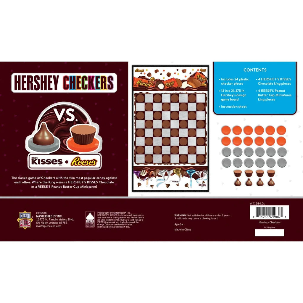 Hershey's Kisses vs Reese's Checkers Board Game - Out of Play
