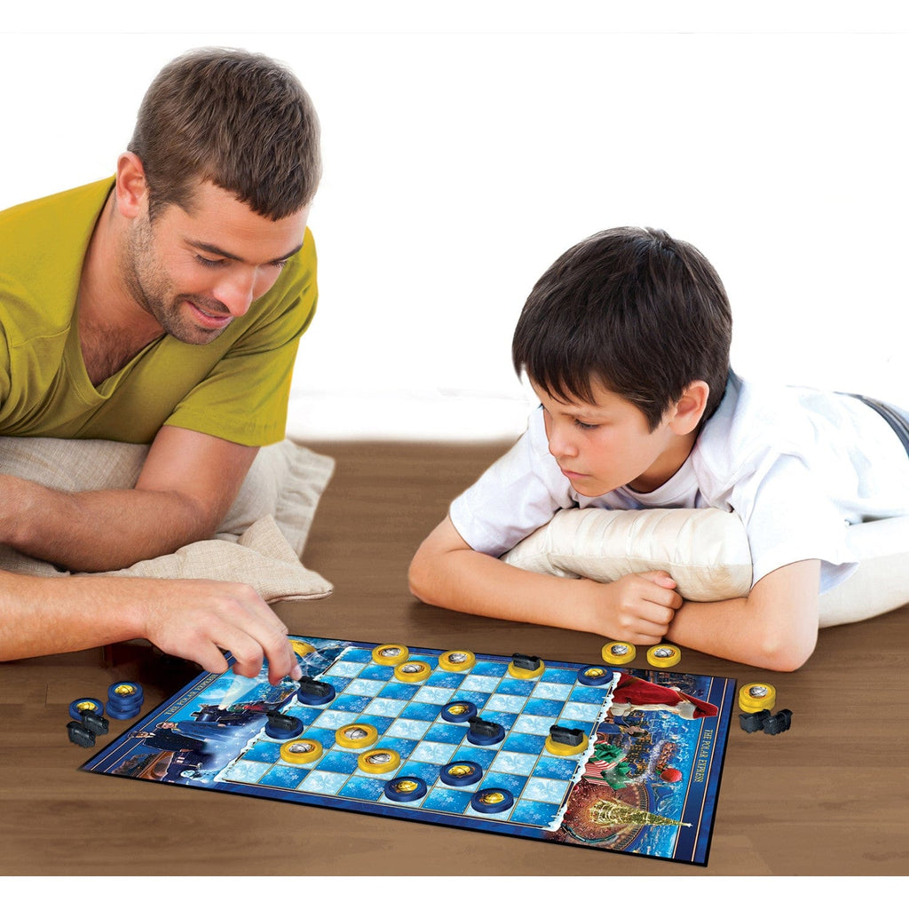The Polar Express Checkers Board Game - Out of Play