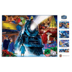 The Polar Express - Ride 500 Piece Glitter Jigsaw Puzzle - Out of Play