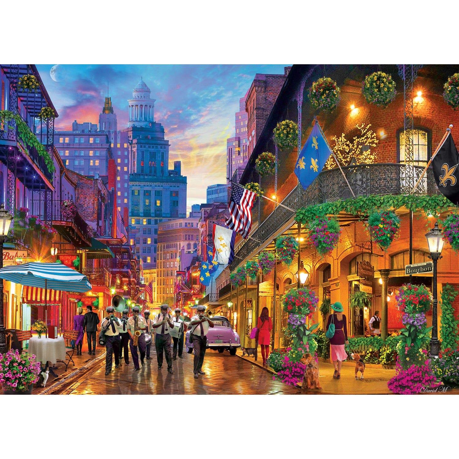 Colorscapes - New Orleans Style 1000 Piece Jigsaw Puzzle - Out of Play