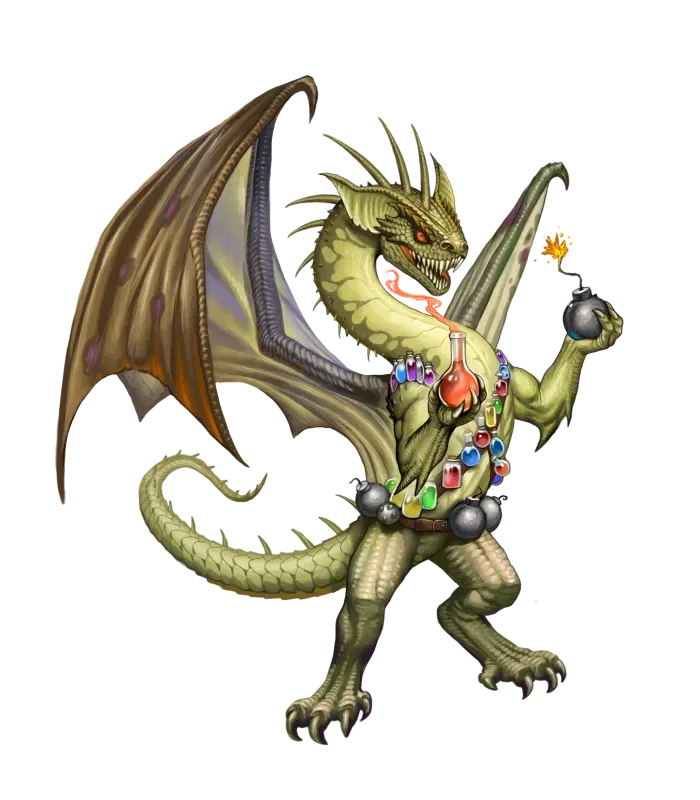 Battlezoo Dragons: Fairy Dragons Hardcover & PDF - Out of Play