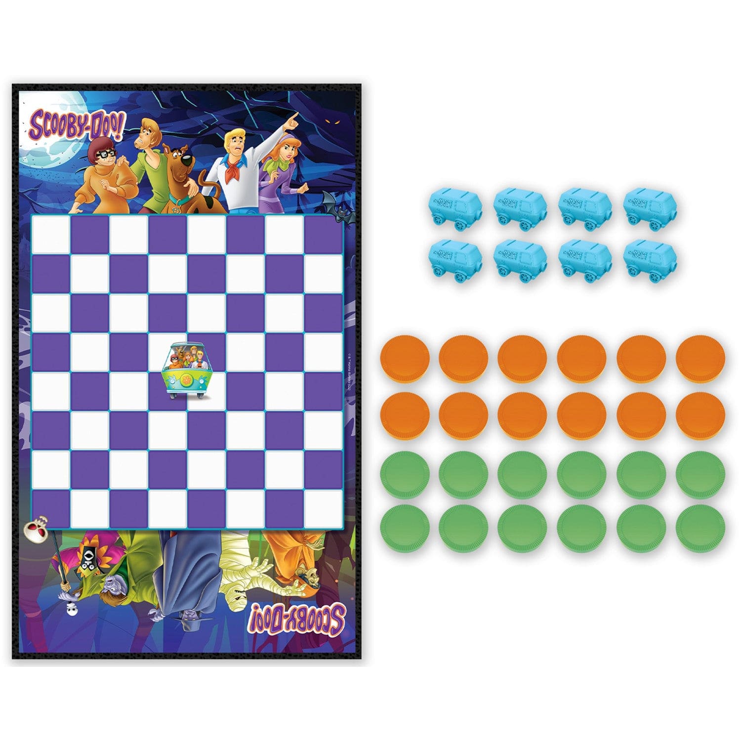 Scooby-Doo! Checkers Board Game Board Game - Out of Play