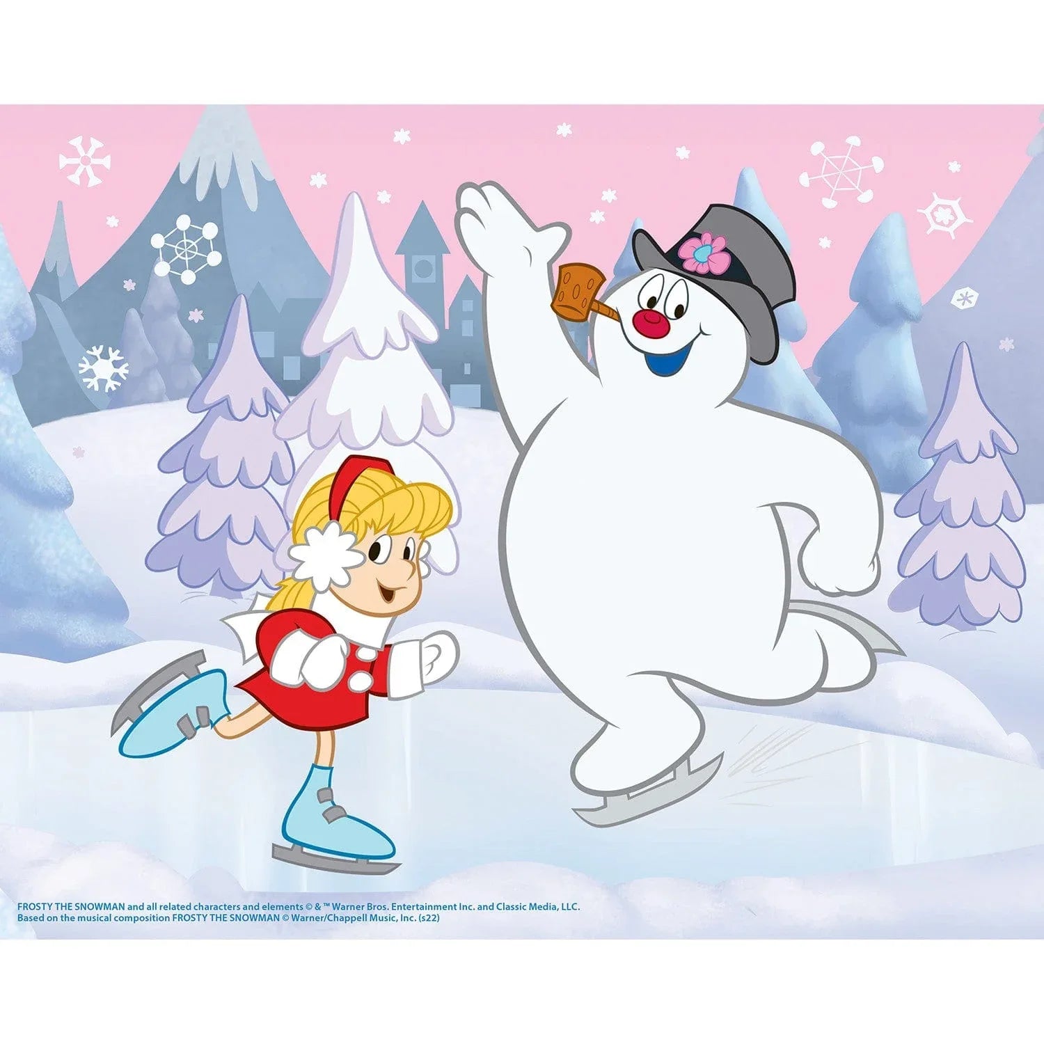 Frosty the Snowman 4-Pack 100 Piece Jigsaw Puzzles - Out of Play