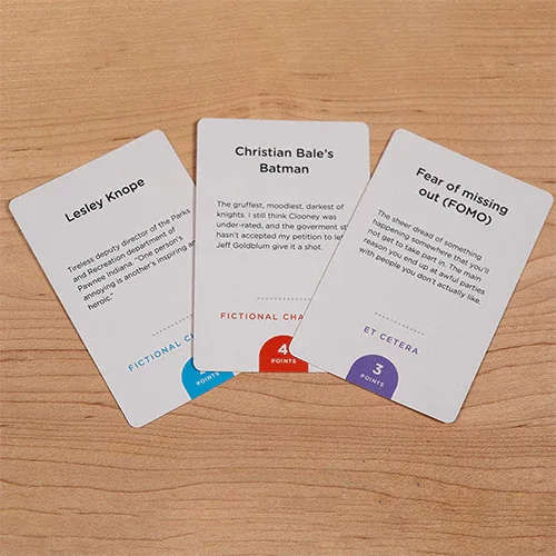 Monikers: Serious Nonsense (SUSD) Expansion - Out of Play