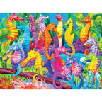 Glow in the Dark - Singing Seahorses 300 Piece EZ Grip Jigsaw Puzzle - Out of Play