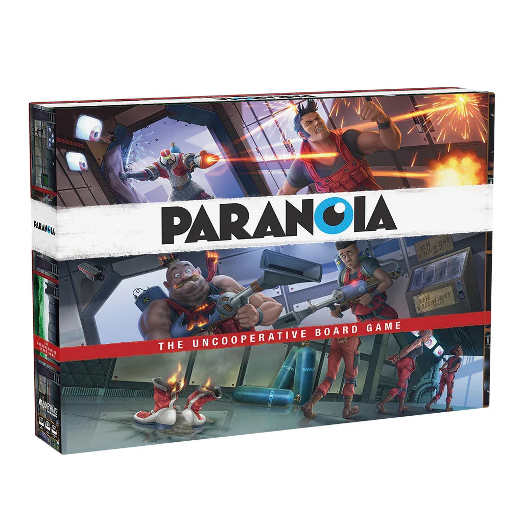 Paranoia The Uncooperative Board Game - Out of Play
