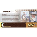 John Wayne Collection - Forever in Film 1000 Piece Panoramic Jigsaw Puzzle - Out of Play