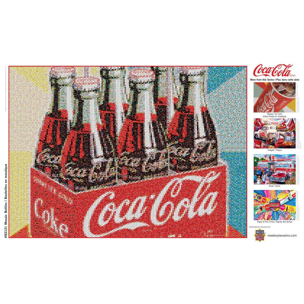 Coca-Cola - Photomosaic Bottles 1000 Piece Jigsaw Puzzle - Out of Play