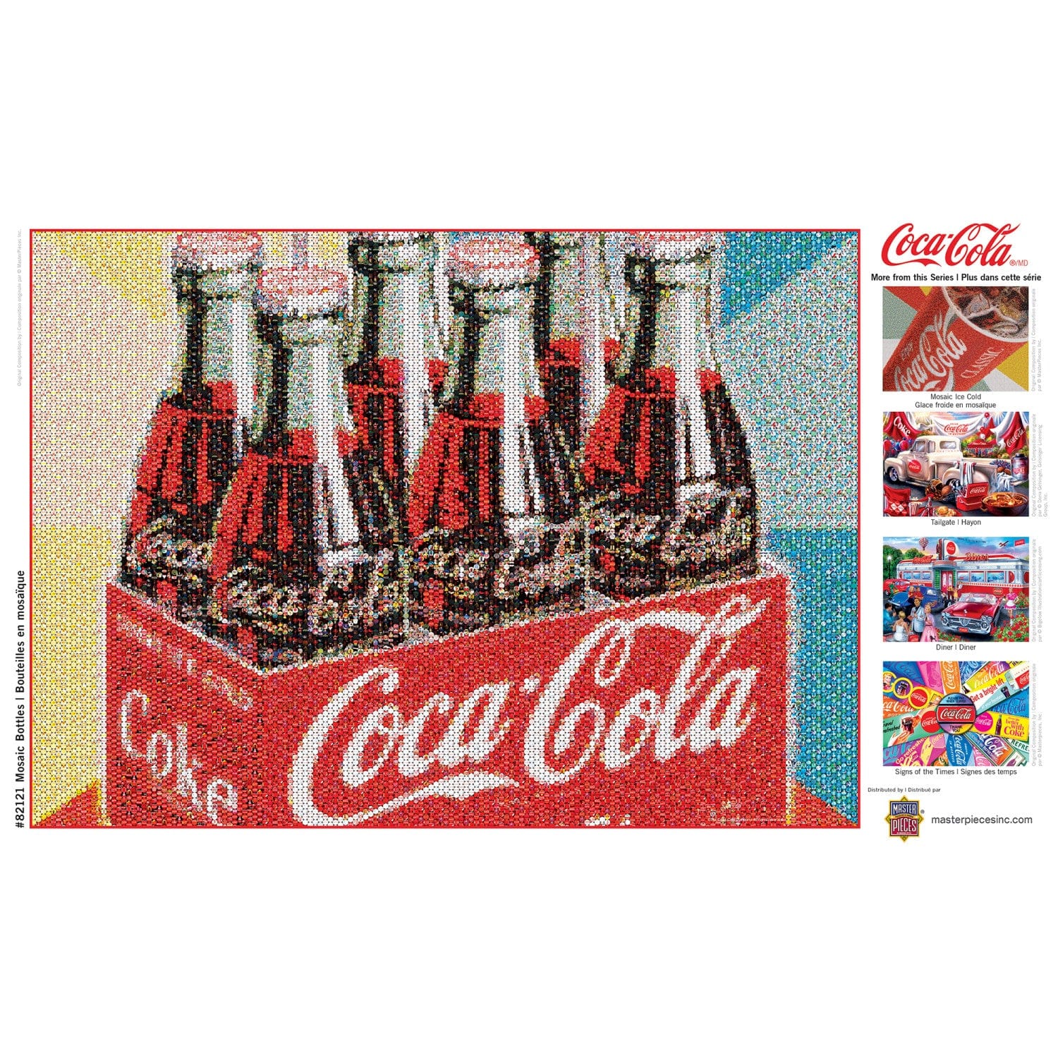 Coca-Cola - Photomosaic Bottles 1000 Piece Jigsaw Puzzle MasterPieces Puzzle Company INC