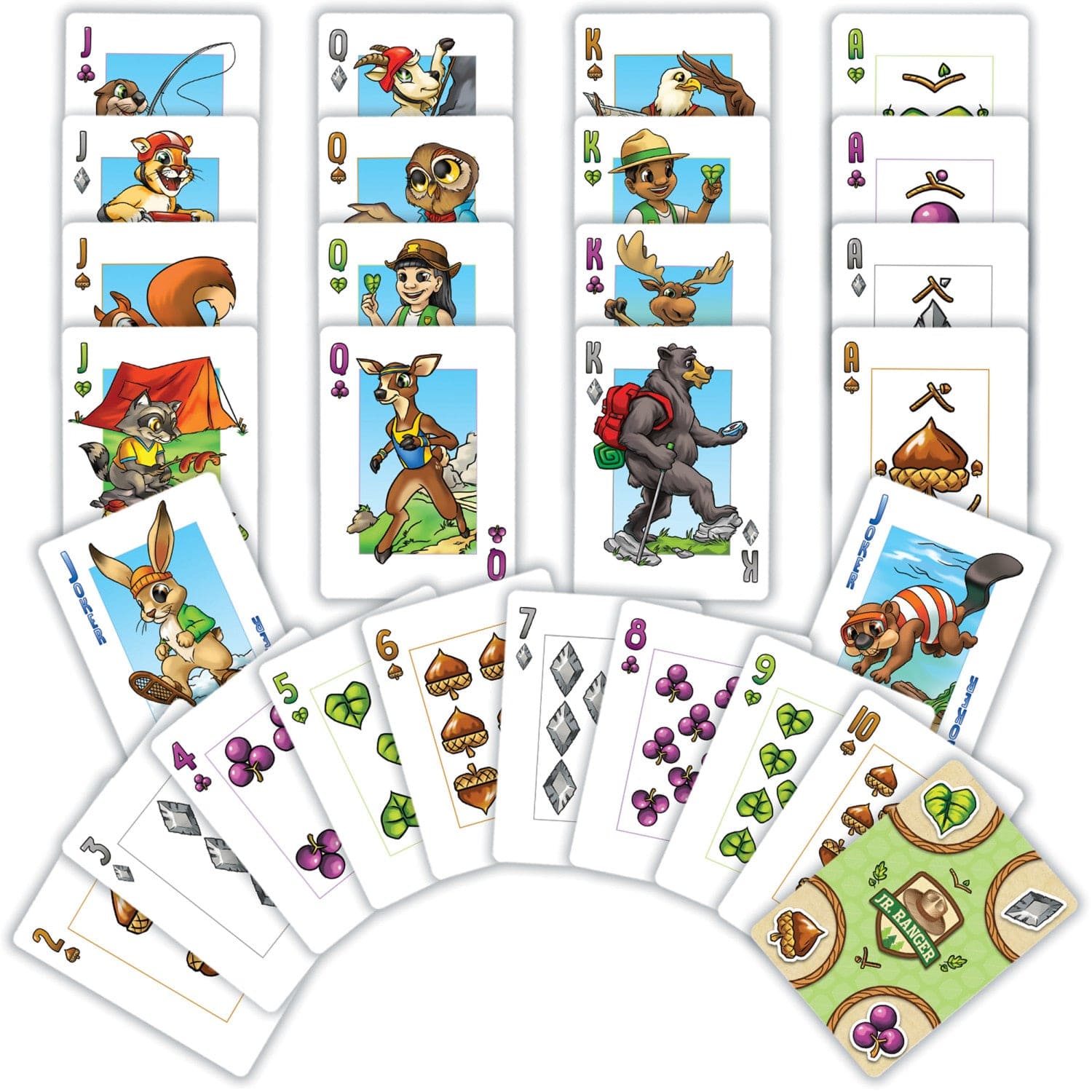 Jr. Ranger Jumbo Playing Cards - Out of Play