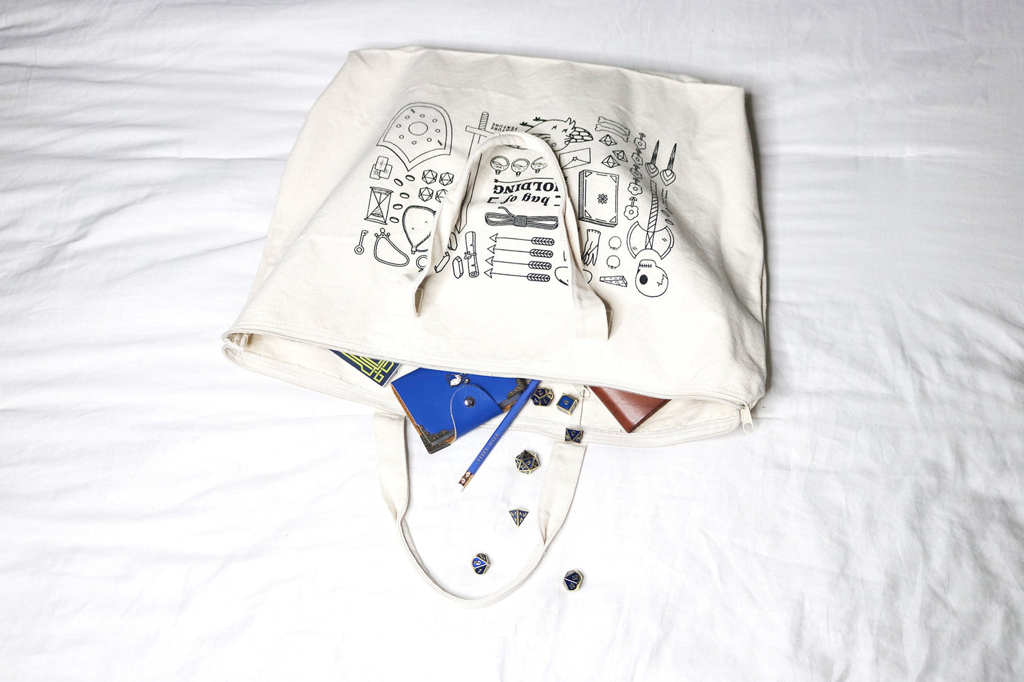Bag of Holding Canvas Tote Bag
