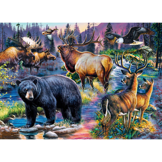 Realtree - Wild Living 1000 Piece Jigsaw Puzzle - Out of Play