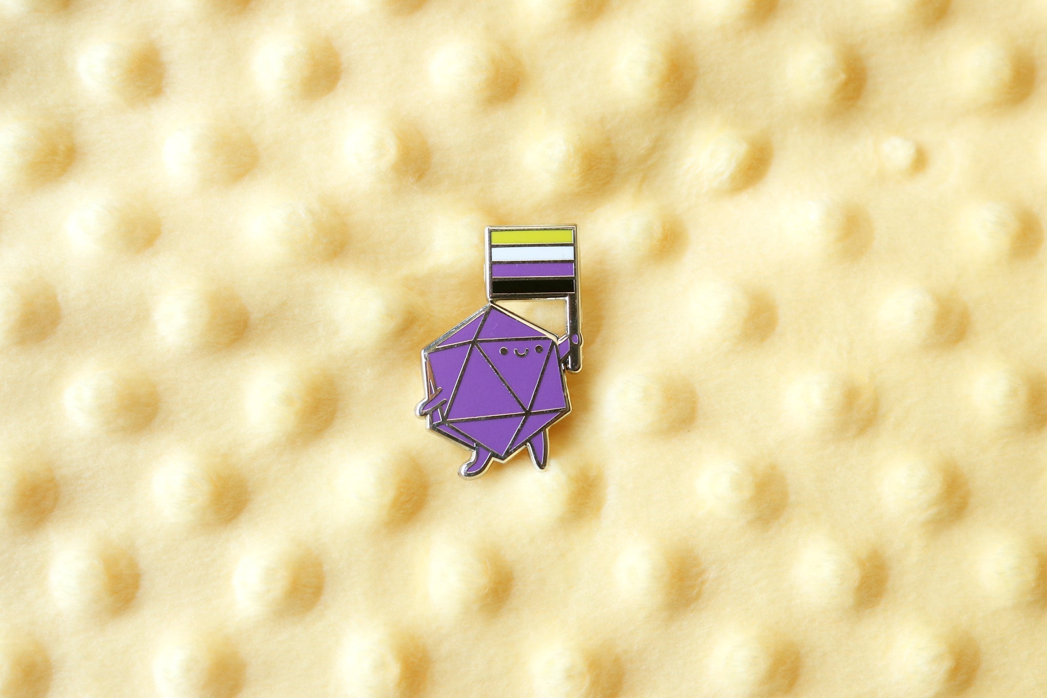 Pride Dice Buddies Enamel Pins