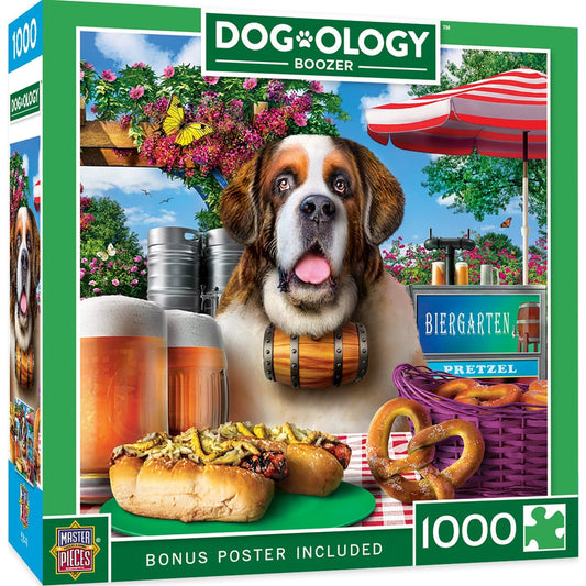 Dogology - Boozer 1000 Piece Jigsaw Puzzle - Out of Play