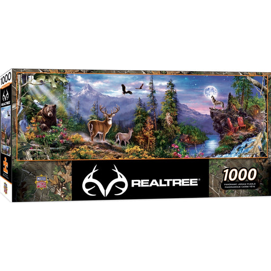 Realtree - 1000 Piece Panoramic Jigsaw Puzzle - Out of Play