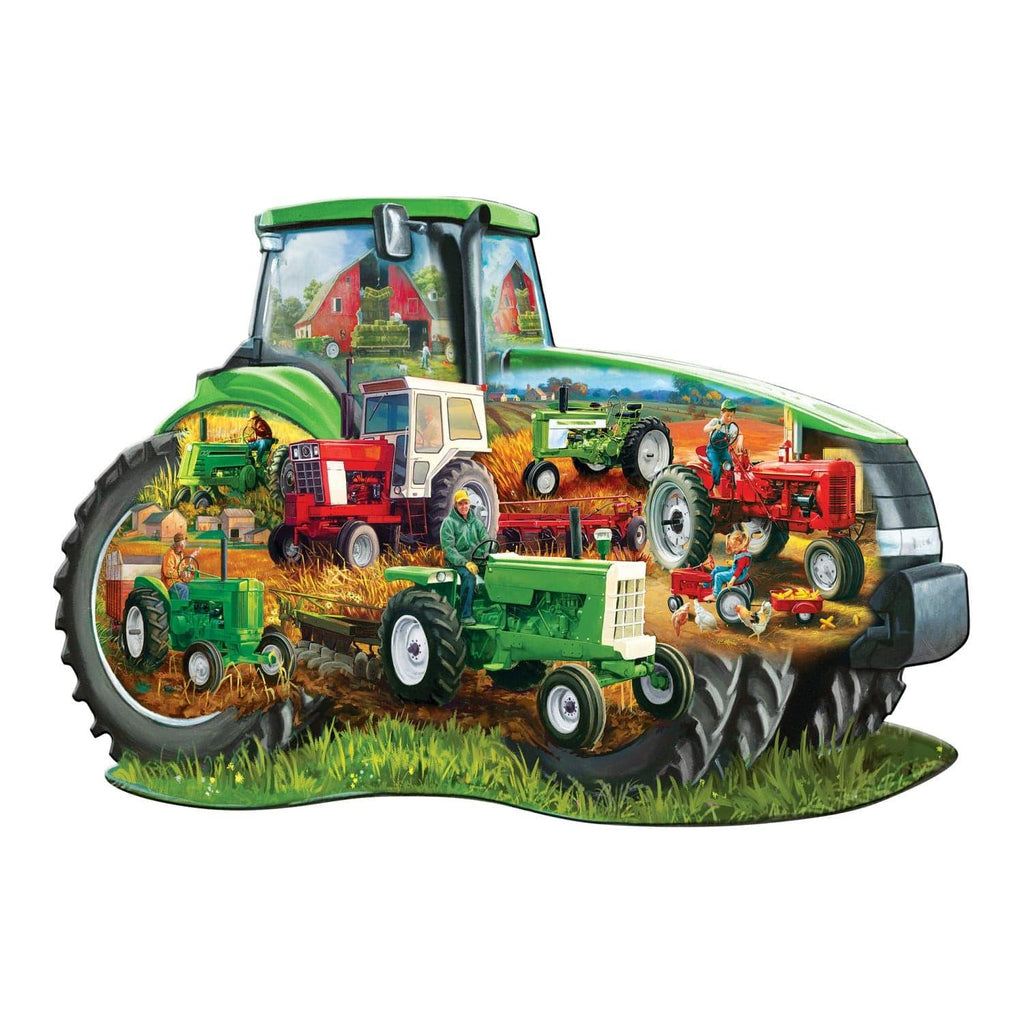 Shapes - Love of the Land 1000 Piece Shaped Jigsaw Puzzle - Out of Play
