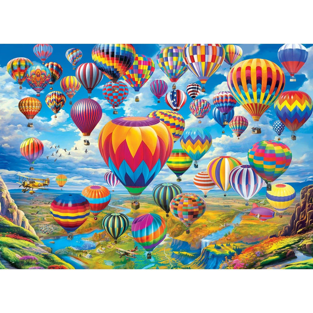 Fairs & Festivals - Hot Air Balloon Festival 1000 Piece Jigsaw Puzzle - Out of Play
