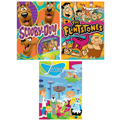 Hanna-Barbera - 500 Piece Jigsaw Puzzles 3 Pack MasterPieces Puzzle Company INC