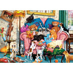Masterpiece Gallery - Loose in the House 1000 Piece Jigsaw Puzzle - Out of Play