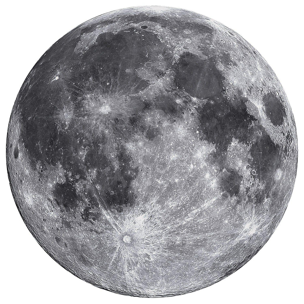 The Moon - 1000 Piece Round Jigsaw Puzzle - Out of Play