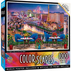Colorscapes - Las Vegas Living 1000 Piece Jigsaw Puzzle - Out of Play