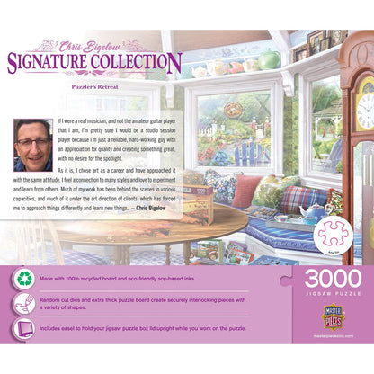Signature Collection - Puzzler's Retreat 3000 Piece Jigsaw Puzzle