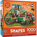 Shapes - Love of the Land 1000 Piece Shaped Jigsaw Puzzle - Out of Play