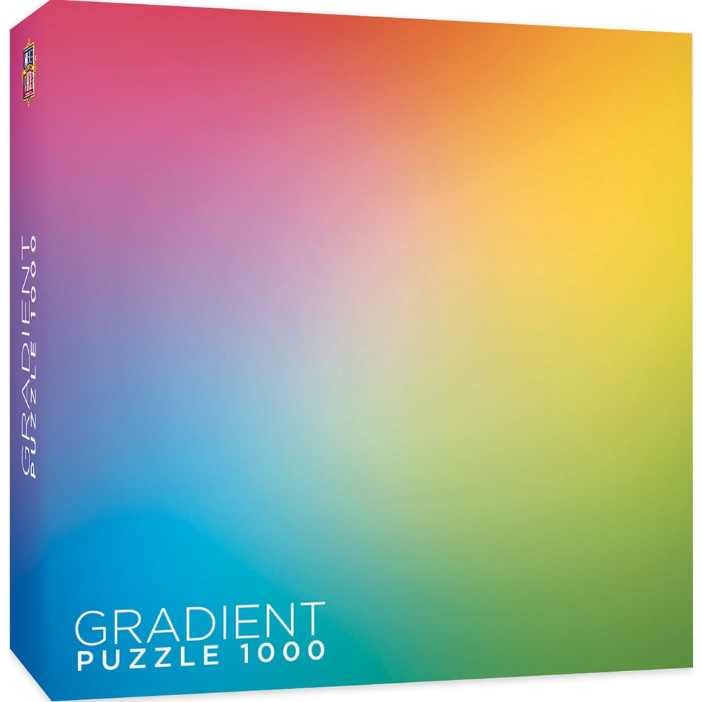 Rainbow Gradient 1000 Piece Jigsaw Puzzle - Out of Play